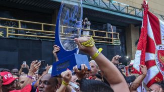 No Rio, desfile das campeãs começa com show inédito