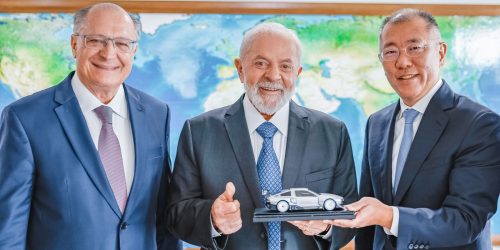 Imagem referente a Em reunião com Lula, Hyundai anuncia US$ 1,1 bi em investimentos