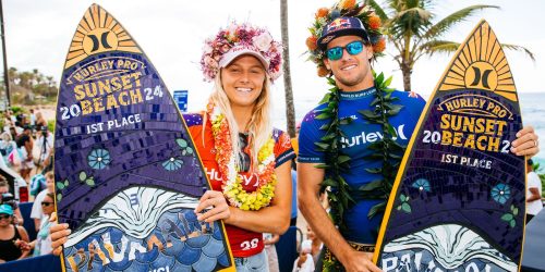 Imagem referente a Surfe: australianos conquistam etapa de Sunset Beach