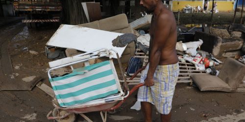 Imagem referente a Temporal no estado do Rio de Janeiro deixa oito mortos