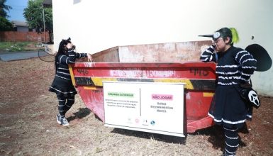 Imagem referente a Cascavel recolhe mais de 30 toneladas de entulhos e instalará caçambas nos bairros Faculdade, Turisparque e Jardim Veredas