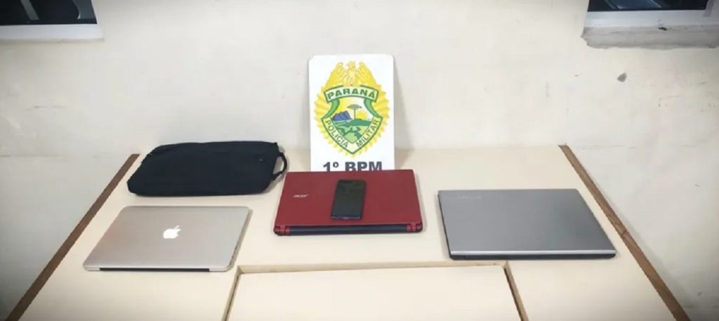 Choque apreende adolescente suspeito de furtar notebooks em Ponta Grossa