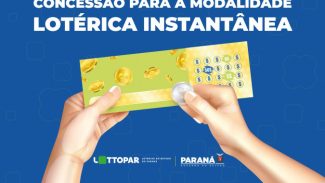 Com duas empresas, Lottopar avança na implantação da loteria instantânea