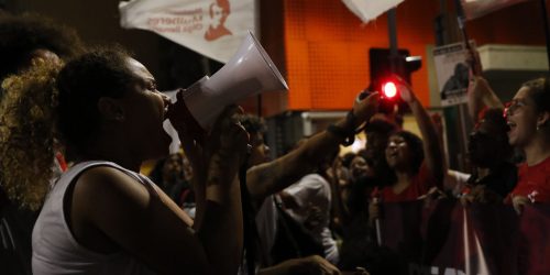 Imagem referente a No Rio, mulheres marcham contra misoginia e desigualdades