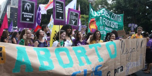 Imagem referente a Na Paulista, marcha pede legalização do aborto e igualdade de gênero