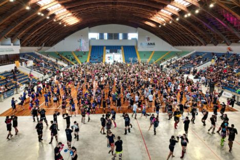 Imagem referente a Aquecimento do Paraná Combate: Complexo Tarumã recebe aulão de Muay Thai