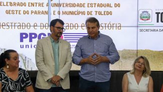 Unioeste e Toledo firmam cooperação para professores concretizarem pós em História