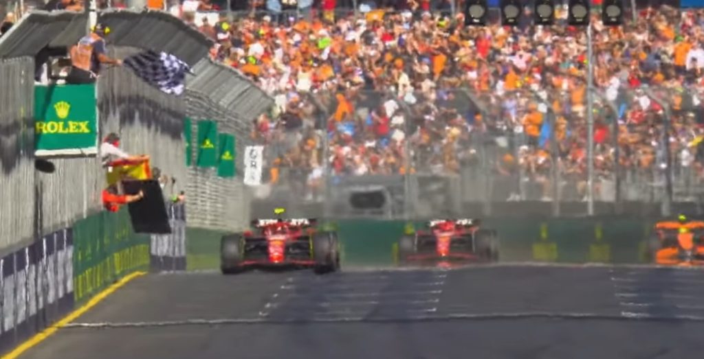 Com abandono de Verstappen, Ferrari brilha e conquista dobradinha no GP da Austrália