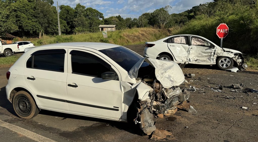 Grave acidente deixa 3 vítimas feridas entre Chopinzinho e Candói na BR-373