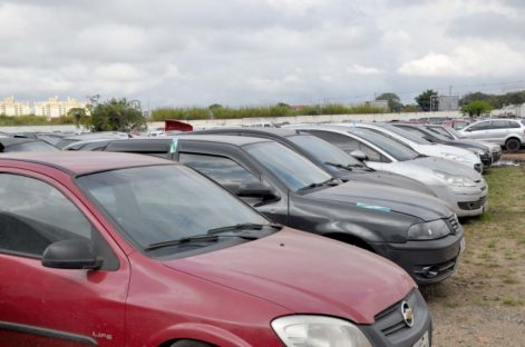 Detran-PR vai leiloar 344 veículos para circulação em vias públicas em abril