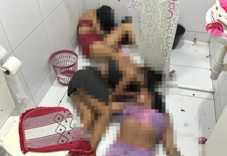 Imagem referente a Crime brutal: Três mulheres são executadas a tiros dentro de banheiro de apartamento