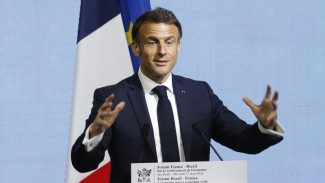 Em SP, Macron critica acordo entre Mercosul e União Europeia