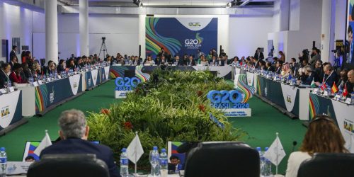 Imagem referente a Chances de pouso suave da economia global sobem, diz documento do G20