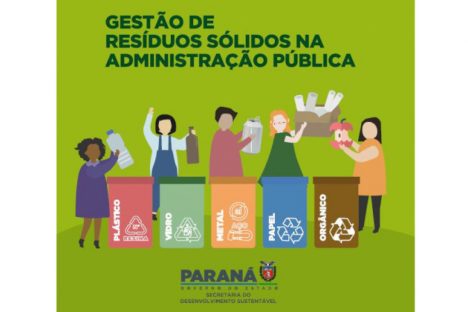 Imagem referente a Governo divulga cartilha para orientar coleta seletiva na administração pública