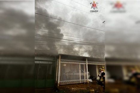 Imagem referente a Homem é preso por atear fogo na casa da mãe duas vezes no mesmo dia