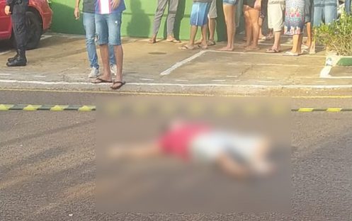 Imagem referente a Pai é assassinado a tiros enquanto aguardava filho sair da escola no Clarito