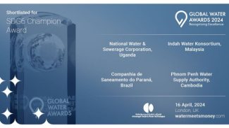 Sanepar é finalista do principal prêmio internacional sobre distribuição de água