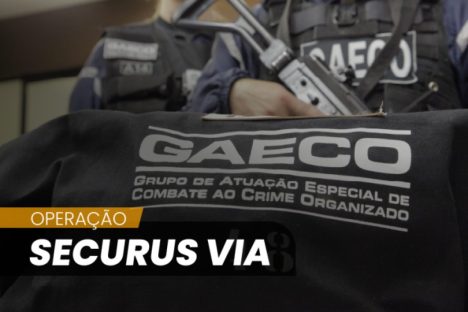 Imagem referente a Gaeco cumpre mandados na segunda fase da Operação Securus Via, que investiga possíveis crimes cometidos por policiais