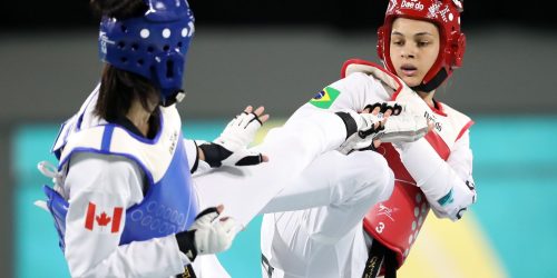 Imagem referente a Maria Clara Pacheco conquista vaga olímpica para o Brasil no taekwondo