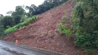 Rodovia entre Realeza e Planalto terá bloqueio de três dias para recuperação de talude