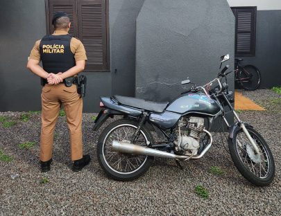 Imagem referente a Motociclista é detido com veículo adulterado em Palotina