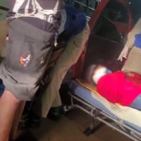 Imagem referente a Colisão entre carro e ônibus deixa mulher de 30 anos ferida no Tarumã