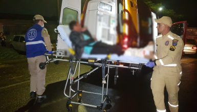 Imagem referente a Homem é atropelado por ônibus no 14 de Novembro e tem pé fraturado