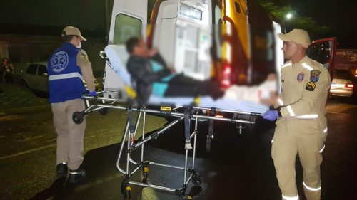 Homem é atropelado por ônibus no 14 de Novembro e tem pé fraturado