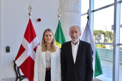 Imagem referente a Piana apresenta potenciais do Paraná aos embaixadores da Dinamarca e Uruguai