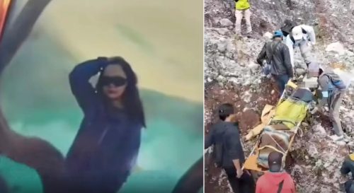 Turista posa para foto, tropeça e morre ao cair dentro de vulcão ativo
