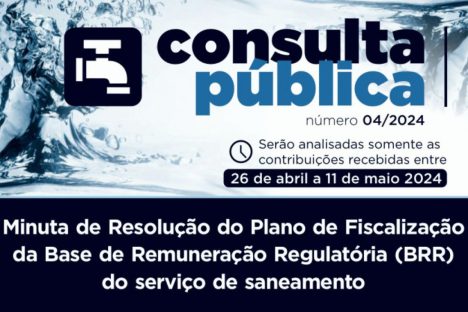 Imagem referente a Agepar abre nova consulta pública sobre revisão tarifária do saneamento básico