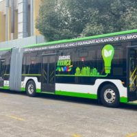 Imagem referente a Nova frota de ônibus elétricos de Cascavel da fabricante chinesa Higer acaba de chegar ao Brasil