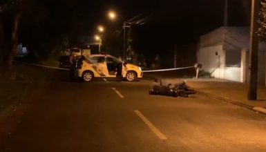 Imagem referente a Homem é executado a tiros enquanto andava de moto em Foz do Iguaçu