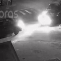 Imagem referente a Vídeo mostra colisão entre carros no Jardim Veneza, em Cascavel