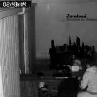 Imagem referente a Câmera de monitoramento mostra ladrões realizando arrastão em empresa no Universitário