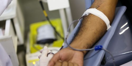 Imagem referente a Hemocentro de Porto Alegre pede que doador de sangue faça agendamento