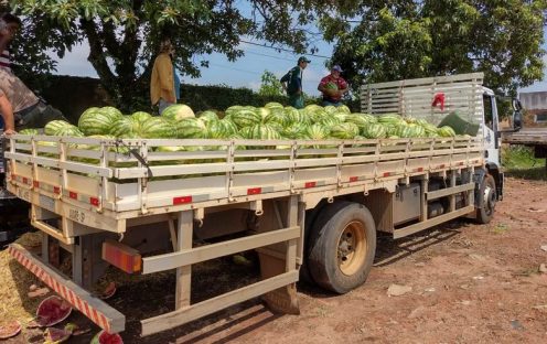 Imagem referente a Traficantes usam melancia para disfarçar carga de 16 toneladas de maconha em caminhão