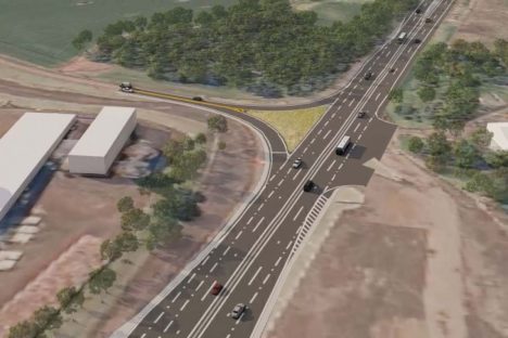 Imagem referente a DER/PR apresenta projetos da duplicação de rodovia entre Pitanga e Guarapuava