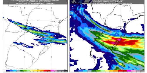 Imagem referente a Inmet prevê chuvas fortes no Rio Grande do Sul a partir de sexta-feira