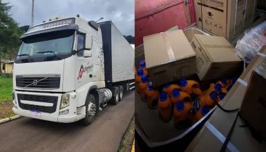 Imagem referente a Caminhão de doações para o Rio Grande do Sul é roubado no Paraná