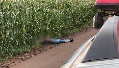 Imagem referente a Taxista é encontrado morto com tiro na cabeça em estrada rural