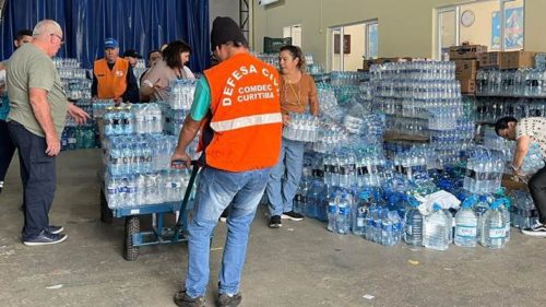 Campanha Solidária continua e Curitiba envia mais 61 toneladas de doações para o RS