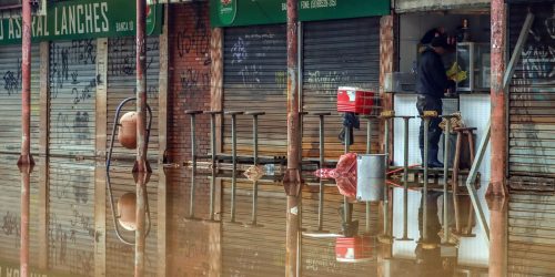 Imagem referente a Nível do Guaíba cai 16cm em 11 horas, mas segue acima de 4 metros