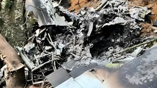 Avião de pequeno porte cai em Santa Catarina e deixa dois mortos