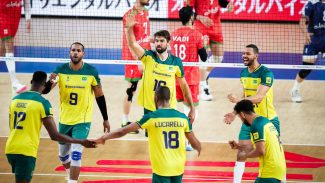 Brasil oscila, mas vence Irã na Liga das Nações de Vôlei Masculino