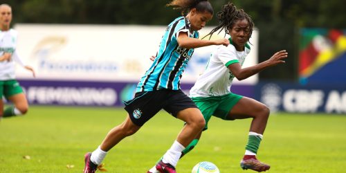 Imagem referente a Brasileiro Feminino: Grêmio e América-MG ficam no 1 a 1 em jogo adiado