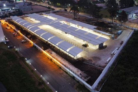 Imagem referente a Obras do Novo Terminal Metropolitano de São José dos Pinhais estão na fase final