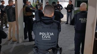 Polícia Civil e PRF fazem operação conjunta contra rede de tráfico na Grande Curitiba