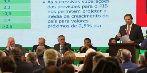 Imagem referente a Haddad diz que inflação média do governo Lula será inferior a 4%