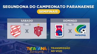 TV Paraná Turismo transmite jogos que definem acesso à 1ª Divisão do Paranaense